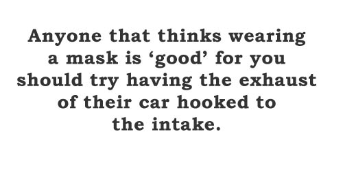 mask exhaust