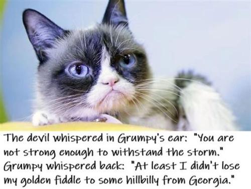 The devil whispered