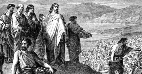 JesusFeedsTheMany5000FeedingFeedDisciples