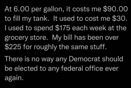 AT 6.00 PER GALLON