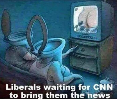 Liberals waiting for CNN to bring them the news