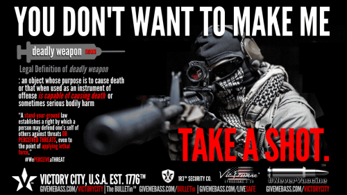 Vaccines deadly weapon