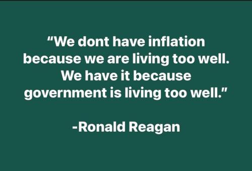 Inflation Regan
