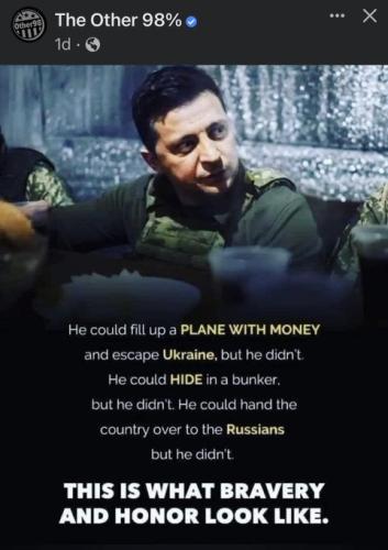 He could have left with tons of cash but no