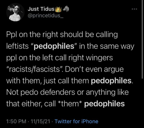 Leftists groomers and pedophiles