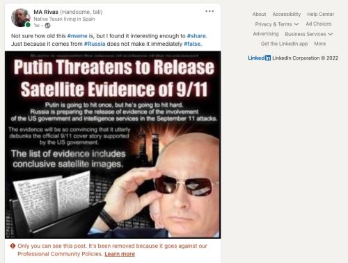 Indeed blocked Putin