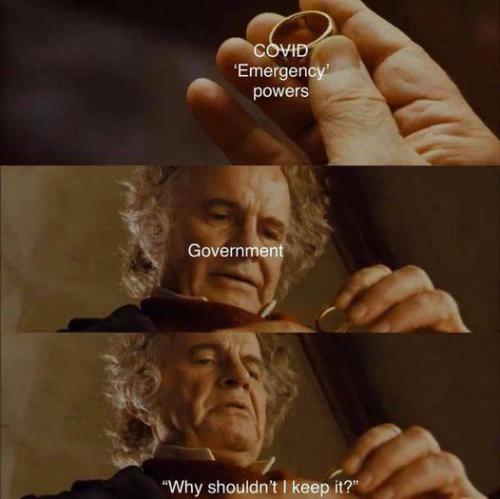 keeping covid powers