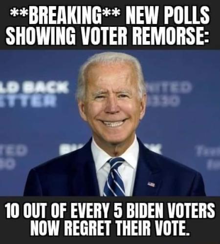 10 out of every 5 Biden voters