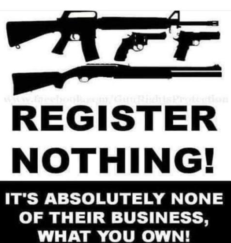 M register nothing