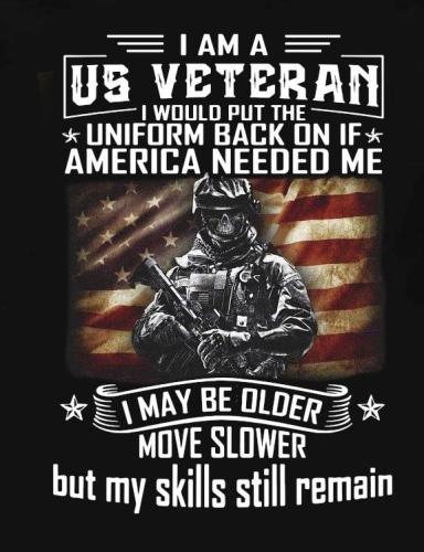 i-am-a-us-veteran-i-would-put-the-uniform-back-on-if-america-needed-me-i-may-be-older-move-slower-but-my-skills-still-remain-shirt-Shirt