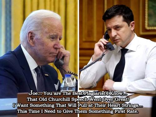 Ukraine ~Zelensky The Plagiarist~