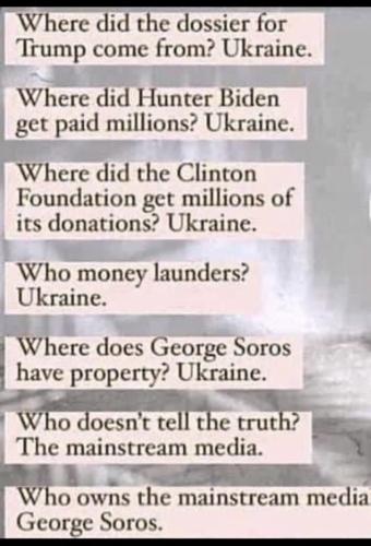 Wicked politicians tied to wicked Ukraine government