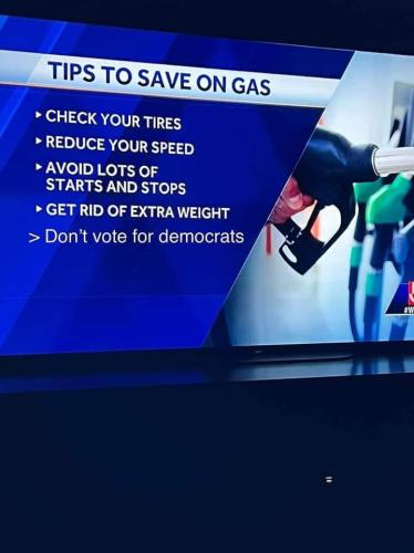 TipsToSaveGasDontVoteDemocrats