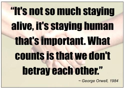 don't betray each other