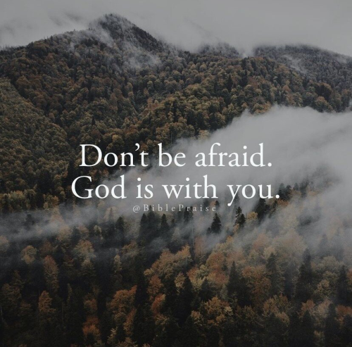 Don't be afraid