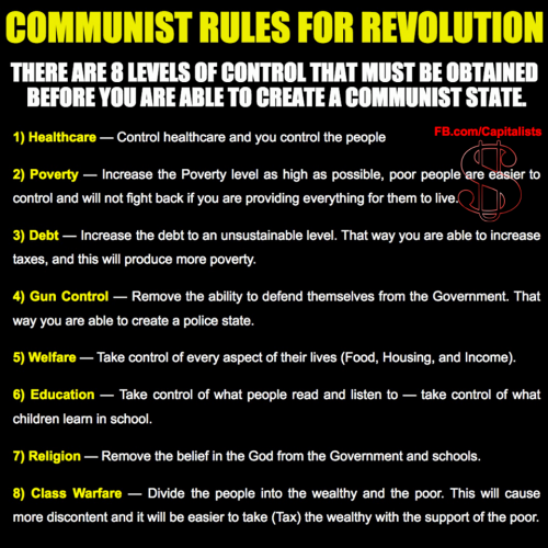 communist rules for the revolution
