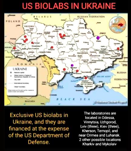 US Bioweapon Labs in Ukraine