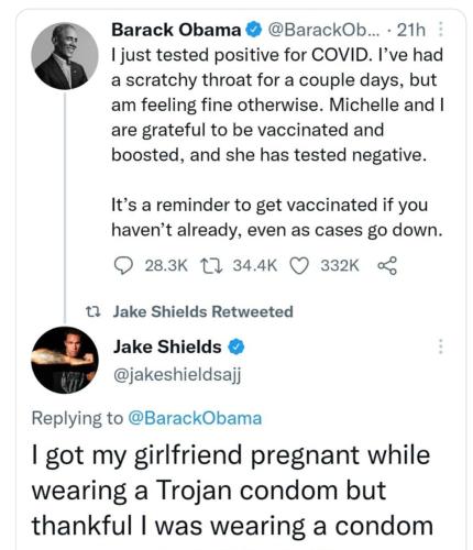 Somewhere in Kenya a village is missing its idiot