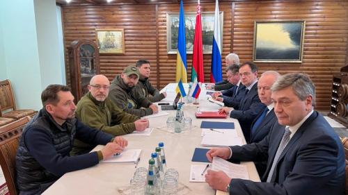 Ukraine Russian meeting