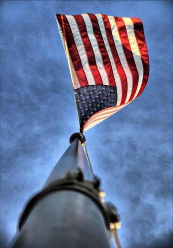 Flag - From underneath 2