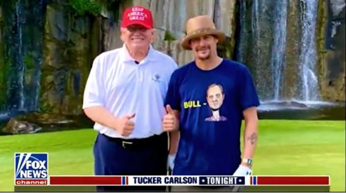 Kid Rock Playing Golf with Donald Trump 1