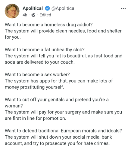 The system