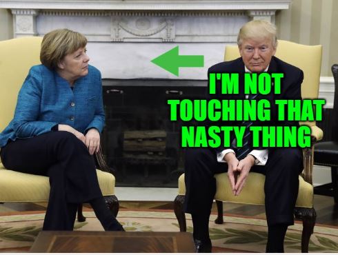 trumpNastyMerkel