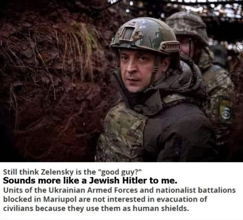 Still think Zelensky is the good guy meme