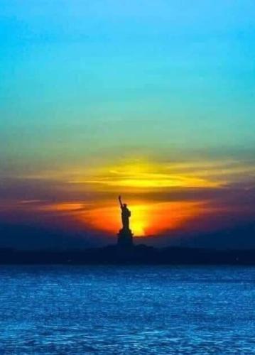 Statue of Liberty - At sunset 2