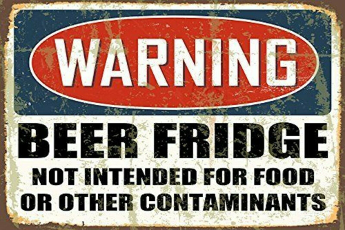 Beer Fridge No Other Man Cave Decor SIGN 4x6 Magnet BAR TOOLBOX Refrigerator S1 (1)