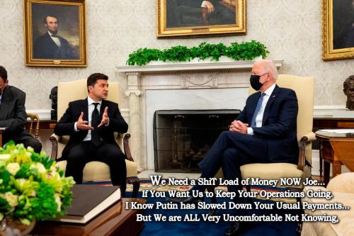 Ukraine ~Zelensky Demands Payment~