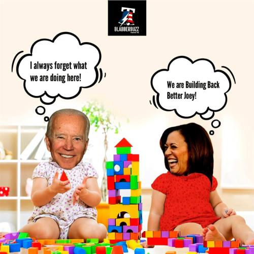 Biden ~When The Grown-Ups are Away The Kiddies will Play~