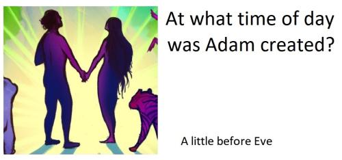 20220306 C Adam created a little before Eve