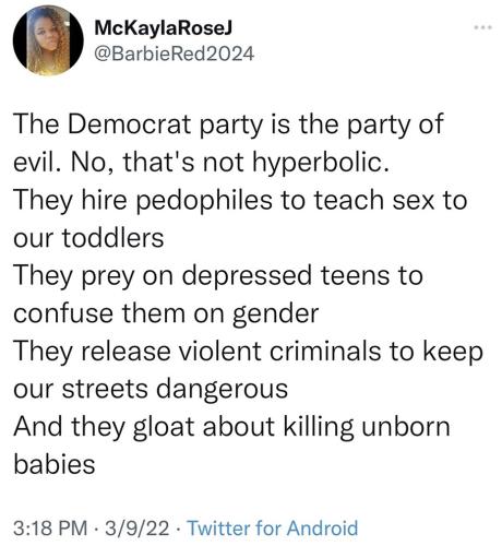 Dems evil
