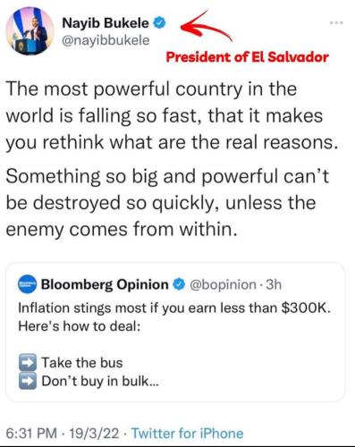 NayibBukelePowerfulCountryFallingFastEnemyComesFromWithin