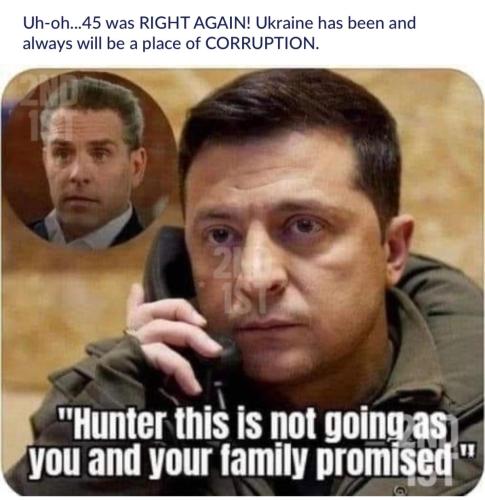 Hunter promise Ukr