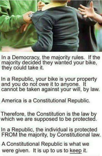 IN A DEMOCERY