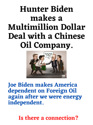 Chinese Oil Company.