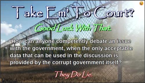 debate an issue with the government