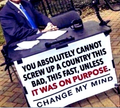 Biden ~No Way to Change My Mind~