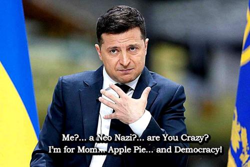 Ukraine ~Zelensky Denies Being a Neo Nazi~