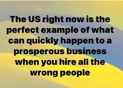 Hire the wrong people