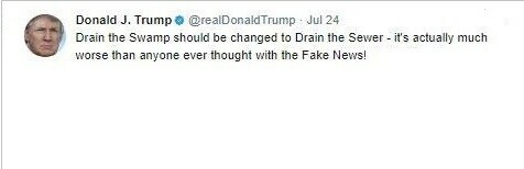 drain the sewer