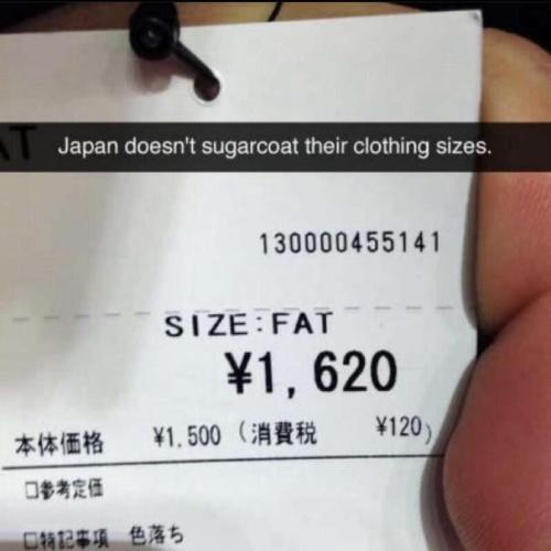 sizes