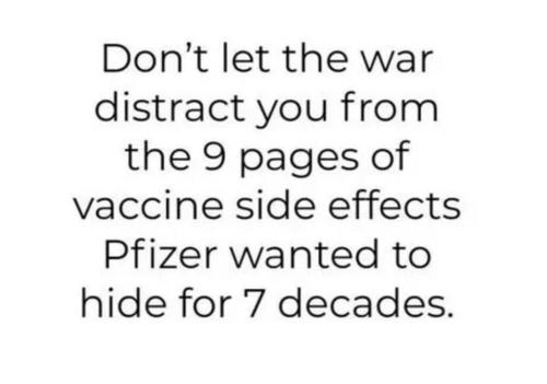 DON'T LET THE WAR DISTRACT YOU