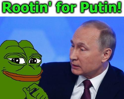 Small PePe Rootin for Putin