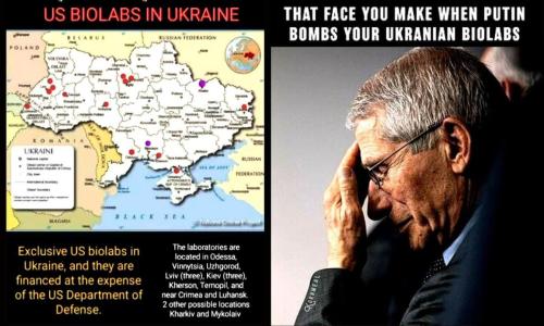 Fauci's US BioLabs in Ukraine