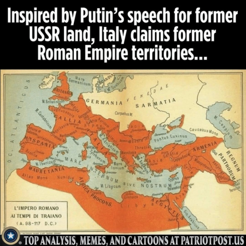italy claims roman land