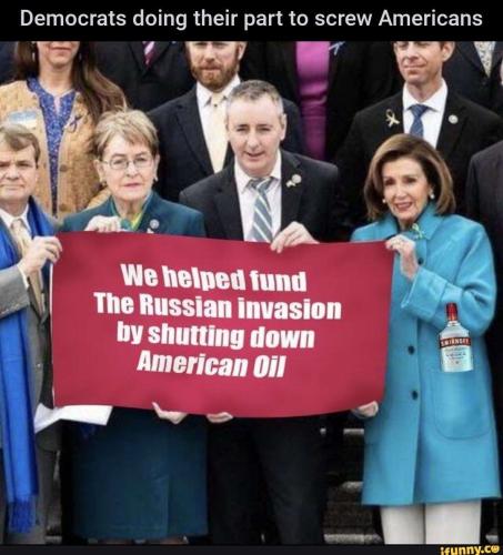 We helped fund invasion