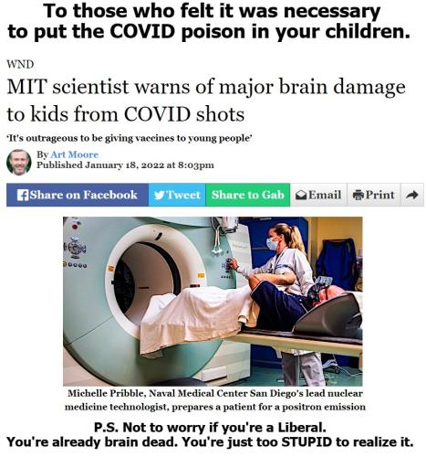 COVID vaccine brain damaged kids2